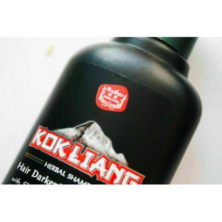 Травяной шампунь для волос Kokliang Chinese Herbal Natural Shampoo for Darkening Thickening Hair - 100/200 мл