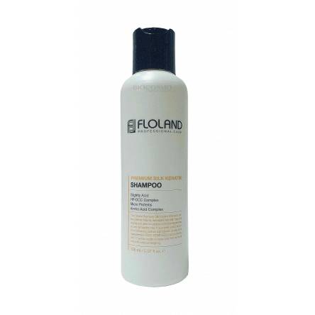 Шампунь С Кератином Floland Premium Silk Keratin Shampoo - 150 Мл
