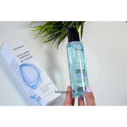 Очищающий гель с гиалуроновой кислотой Trimay Hyalurone Ampoule Gel Cleanser - 150 мл