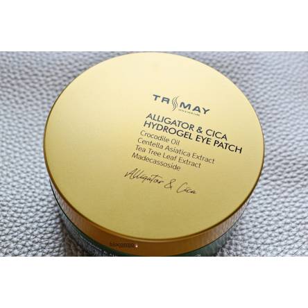 Успокаивающие патчи для глаз с маслом аллигатора Trimay Alligator & Cica Hydrogel Eye Patch - 60 шт