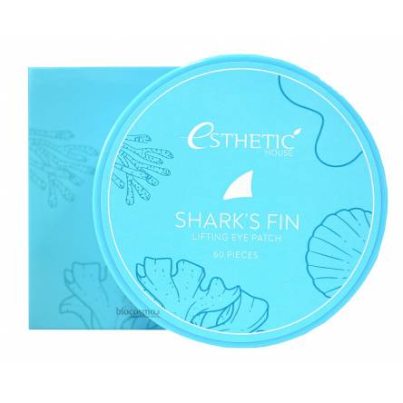 Гидрогелевые патчи для глаз с акульим плавником ESTHETIC HOUSE Shark's Fin Lifting Eye Patch - 60 шт