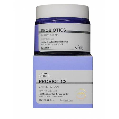 Восстанавливающий крем с пробиотиками Scinic Multibiome Probiotics Barrier - 80 мл