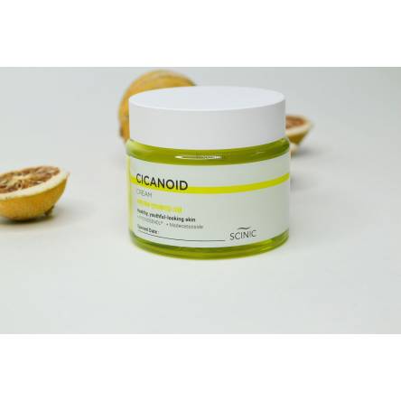 Антивозрастной крем для лица с циканоидом Scinic Cicanoid Cream - 80 мл