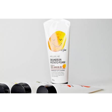 Пенка для умывания с картофелем Welcos Around Me Deundeun Potato Foam - 150 мл