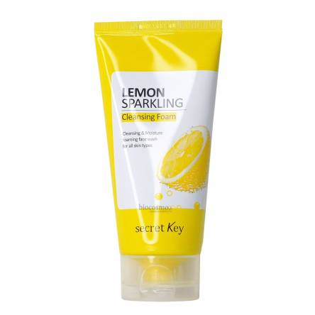 Освежающая лимонная пенка для умывания Secret Key Lemon Sparkling Cleansing Foam - 120 мл