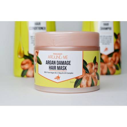 Маска для волос с аргановым маслом WELCOS Kwailnara Around Me Argan Damage Hair Mask - 300 мл