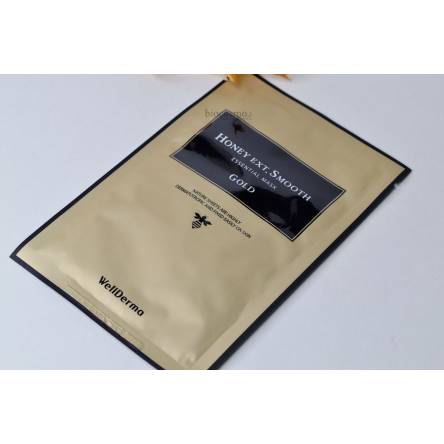Тканевая маска с золотом и мёдом WellDerma Honey Ext Smooth Essential Mask - 25 мл Тканевая маска с золотом и мёдом WellDerma Honey Ext Smooth Essential Mask - 25 мл