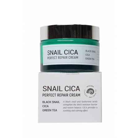 Восстанавливающий крем с муцином улитки и центеллой ESTHETIC HOUSE Snail Cica Perfect Repair Cream - 50 мл