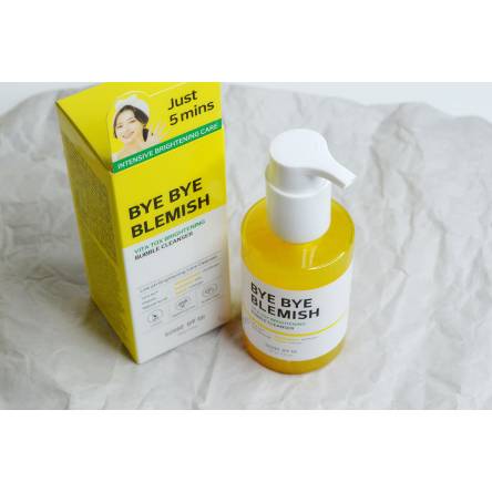 Осветляющая кислородная пенка Some By Mi Bye Bye Blemish Vita Tox Brightening Bubble Cleanser - 120 мл
