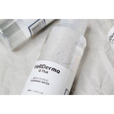 Очищающая вода для снятия макияжа Wellderma G Plus Moisturizing Cleansing Water - 100 мл Очищающая вода для снятия макияжа Wellderma G Plus Moisturizing Cleansing Water - 100 мл