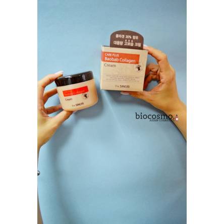 Крем для лица с коллагеном и баобабом THE SAEM Care Plus Baobab Collagen Cream - 100 мл