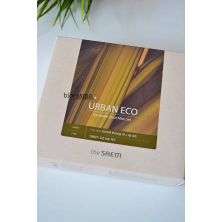 Набор Миниатюр Для Лица С Новозеландским Льном The Saem Urban Eco Harakeke Root Mini Set - 31Мл+10Мл+8Мл