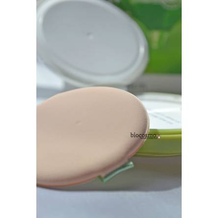 Освежающий солнцезащитный кушон The Saem Jeju Fresh Aloe Cooling Cushion Natural Beige SPF50 - 12 гр