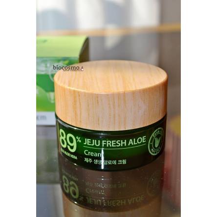 Увлажняющий крем для лица с алоэ The Saem Jeju Fresh Aloe Cream - 50 мл