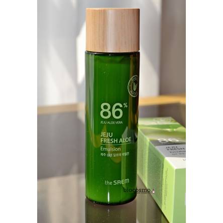 Увлажняющая эмульсия для лица с алоэ THE SAEM Jeju Fresh Aloe Emulsion - 155 мл