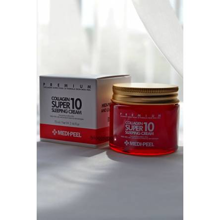 Омолаживающий ночной крем с коллагеном MEDI-PEEL Collagen Super10 Sleeping Cream - 70 мл