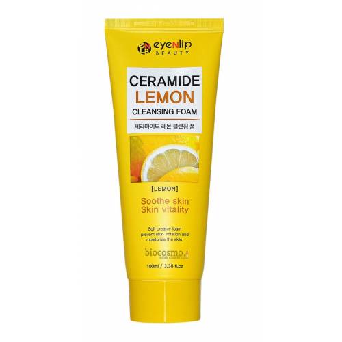 Очищающая пенка с керамидами и лимоном EYENLIP Ceramide Lemon Cleansing Foam - 100 мл