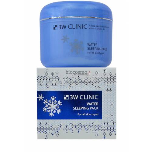 Увлажняющая ночная маска 3W CLINIC Water Sleeping Pack - 100 мл