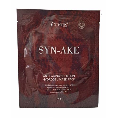 Гидрогелевая маска Esthetic House Syn-Ake Anti-Aging Solution Hydrogel Mask Pack - 28 мл