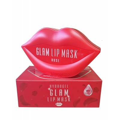 Гидрогелевые патчи для губ с розой Beauugreen Hydrogel Glam Lip Mask Rose - 20 шт