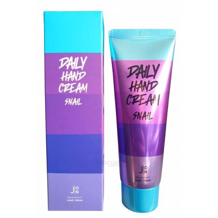 Крем для рук с муцином улитки J:ON Snail Daily Hand Cream - 100 мл Крем для рук с муцином улитки J:ON Snail Daily Hand Cream - 100 мл