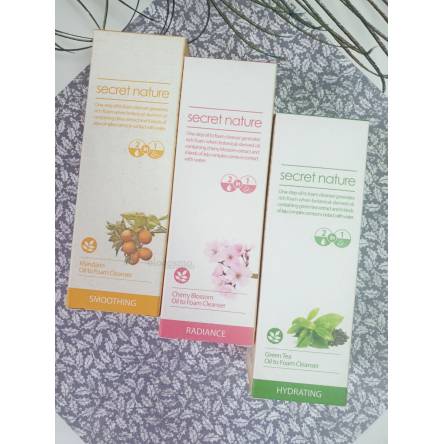 Гидрофильное масло-пенка c вишней Secret Nature Cherry Blossom Oil to Foam Cleanser - 100 мл