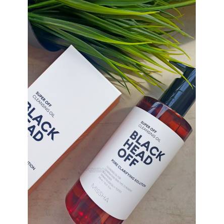 Гидрофильное масло для очищения пор Missha Super Off Cleansing Oil (Blackhead Off) - 305 мл