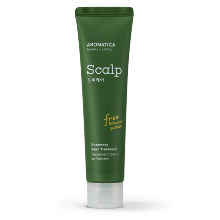 Укрепляющая маска для восстановления волос AROMATICA Rosemary Scalp 3-in-1 Treatment - 110 мл Укрепляющая маска для восстановления волос AROMATICA Rosemary Scalp 3-in-1 Treatment - 110 мл