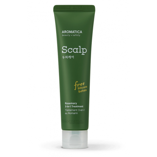 Укрепляющая маска для восстановления волос  AROMATICA Rosemary Scalp 3-in-1 Treatment - 110 мл