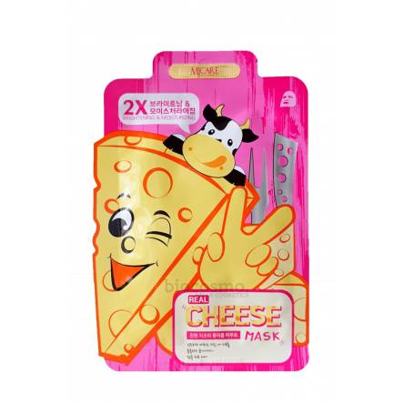 Тканевая маска с ферментированным сыром MJCARE Real Cheese Mask - 25 гр