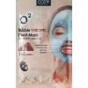Пузырьковая тканевая маска c вулканическим пеплом Cos.W O2 Bubble Volcanic Black Mask - 20 мл