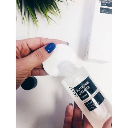 Антивозрастной тонер с муцином улитки COXIR Black Snail Collagen Toner - 150 мл