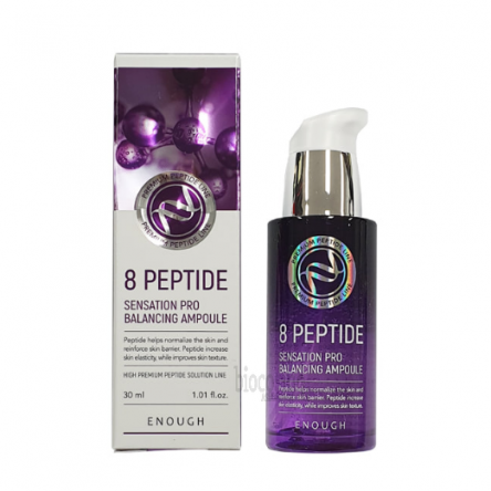 Омолаживающая сыворотка с пептидами Enough 8 Peptide Sensation Pro Balancing Ampoule - 30 мл