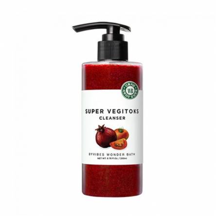 Осветляющая детокс пенка Wonder Bath Super Vegitoks Cleanser Red - 200 мл