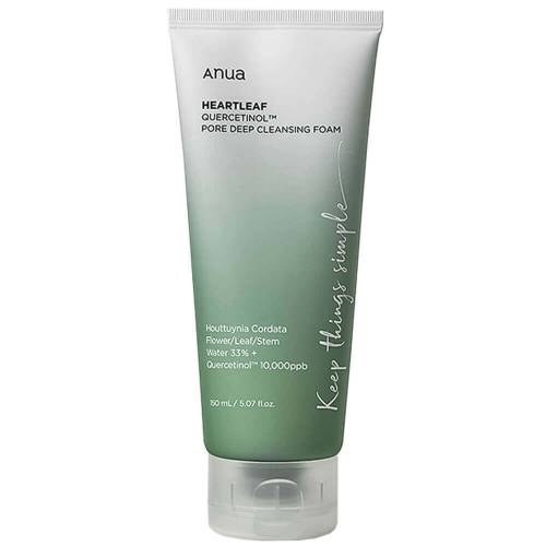 Пенка-скраб с кверцетинолом для очищения пор Anua Heartleaf Quercetinol Pore Deep Cleansing Foam - 150 мл