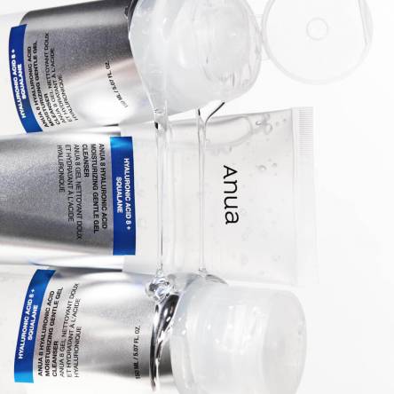 Мягкий гель для умывания Anua 8 Hyaluronic Acid Moisturizing Gentle Gel Cleanser