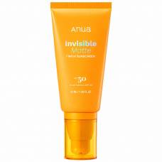 Матирующий солнцезащитный крем Anua Invisible Matte Finish Sunscreen SPF50+ PA++++ - 50 мл