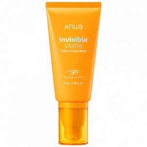 Матирующий солнцезащитный крем Anua Invisible Matte Finish Sunscreen SPF50+ PA++++ - 50 мл