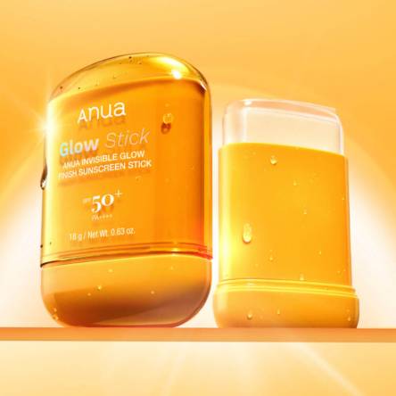 Солнцезащитный стик Anua Invisible Glow Finish Sunscreen Stick SPF50+ PA++++ - 18 гр