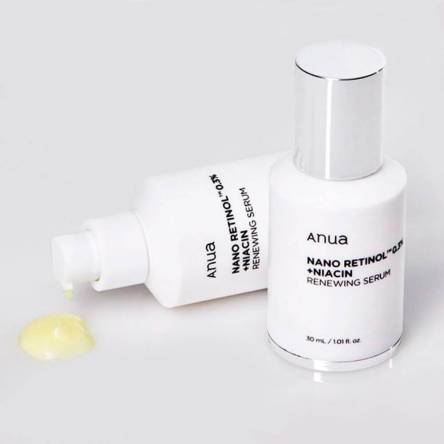 Сыворотка с ретинолом и ниацинамидом Anua Nano Retinol 0,3% + Niacin Renewing Serum