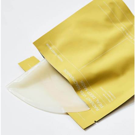 Гидрогелевая маска с ниацинамидом для сияния кожи Biodance Radiant Vita Niacinamide Real Deep Mask - 34 гр Гидрогелевая маска с ниацинамидом для сияния кожи Biodance Radiant Vita Niacinamide Real Deep Mask - 34 гр