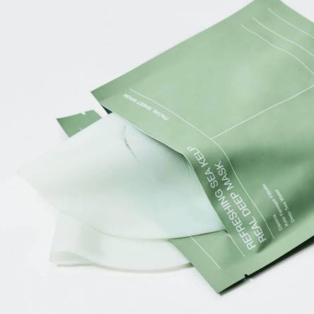 Успокаивающая гидрогелевая маска с водорослями Biodance Refreshing Sea Kelp Real Deep Mask - 34 гр
