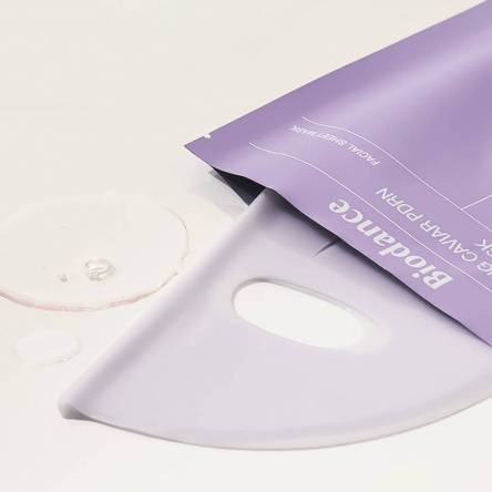 Гидрогелевая маска с ПДРН и икрой Biodance Rejuvenating Caviar PDRN Real Deep Mask - 34 гр