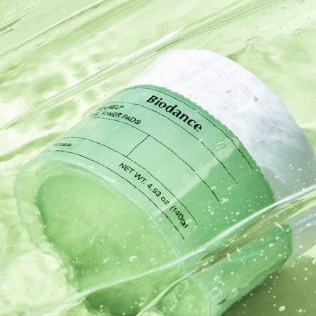 Успокаивающие пэды с водорослями Biodance Sea Kelp Gel Toner Pad - 60 шт