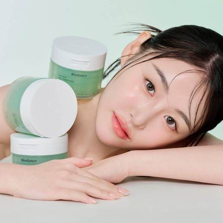 Успокаивающие пэды с водорослями Biodance Sea Kelp Gel Toner Pad - 60 шт