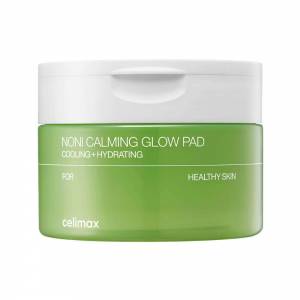 Успокаивающие тонер-пэды с экстрактом нони Celimax The Real Noni Calming Glow Pad - 50 шт