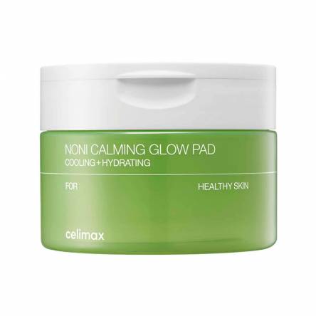 Успокаивающие тонер-пэды с экстрактом нони Celimax The Real Noni Calming Glow Pad - 50 шт