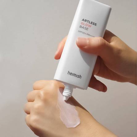 База под макияж с эффектом сияния Heimish Artless Glow Base SPF50+/PA+++ - 40 мл