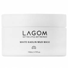 Отшелушивающая глиняная маска Lagom White Kaolin Mud Mask - 110 мл