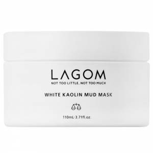 Отшелушивающая глиняная маска Lagom White Kaolin Mud Mask - 110 мл
